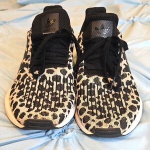 Adidas Monochrome Patterned Sneakers
